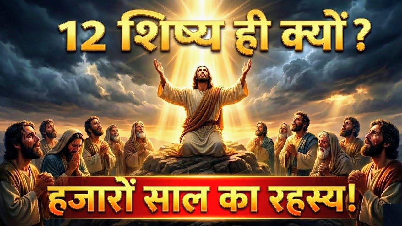 यीशु ने सिर्फ 12 ही शिष्य क्यों चुने? — वह दिव्य रहस्य जिसने दुनिया बदल दी