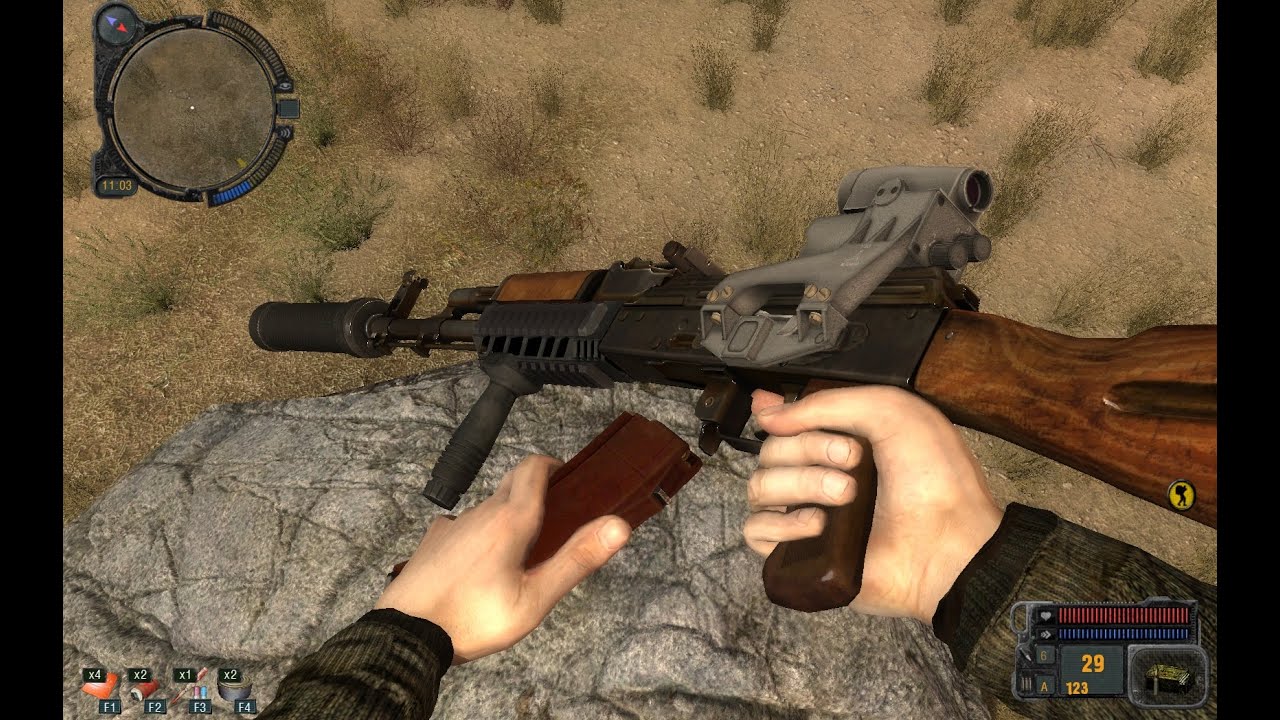 Stalker CoP, Shoker Weapon Mod 3.0, Alpha Demo