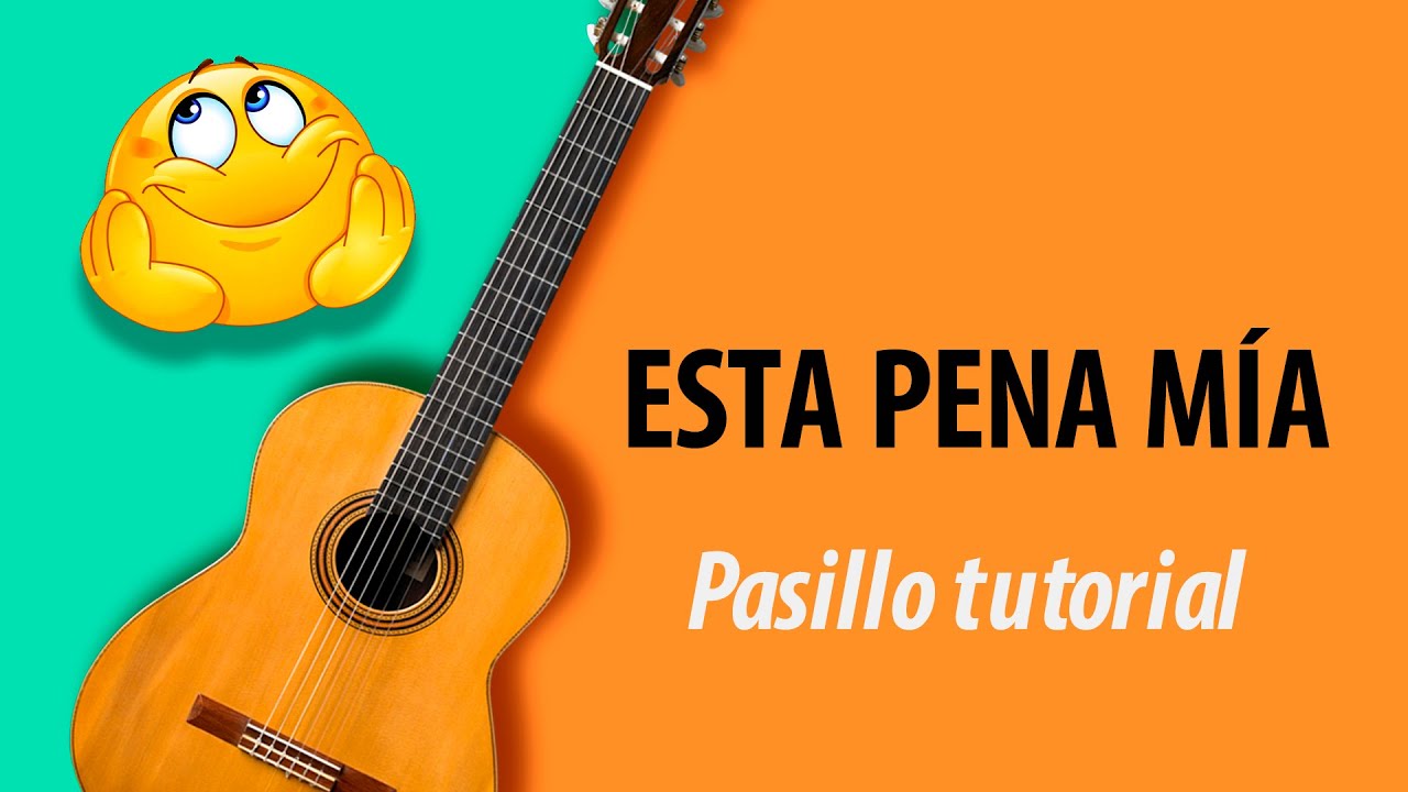 PASILLO TUTORIAL ESTA PENA MIA (guitar tutorial esta pena mia ecuadorian music)