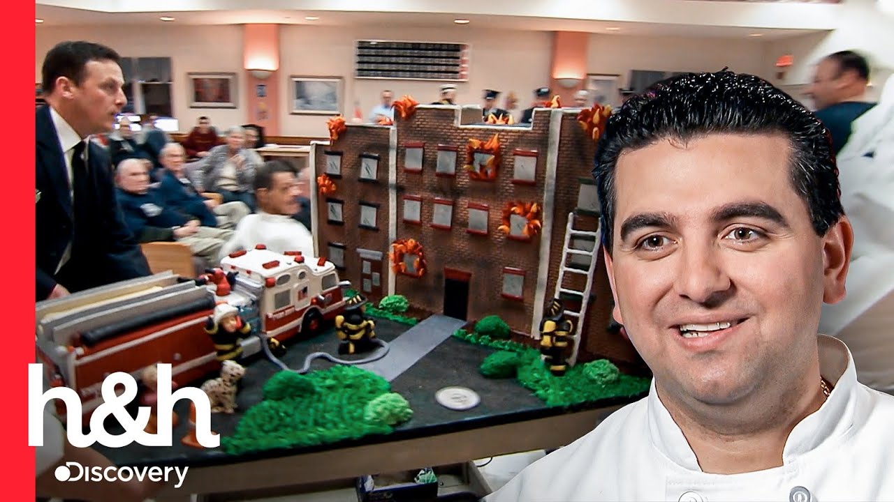 Grandioso bolo realista de um caminhão de bombeiros | Cake Boss | Discovery H&H Brasil