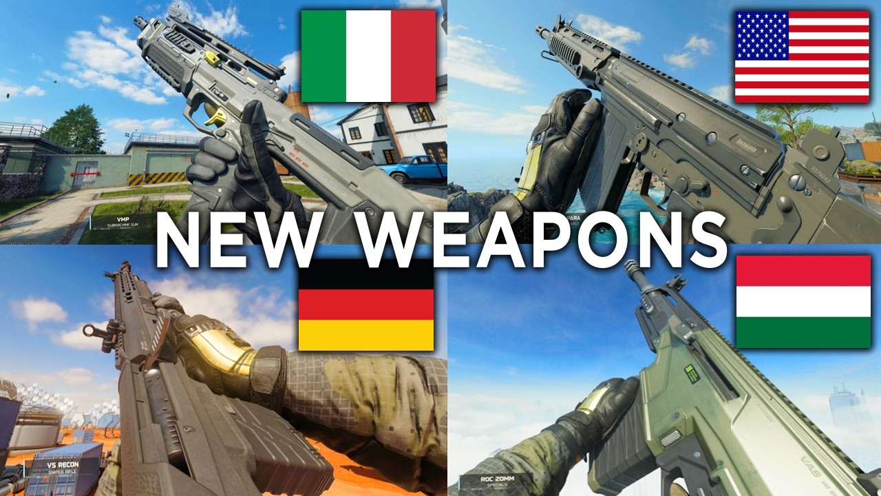 NEW Black Ops 7 Season 6 Weapons Real Names/Origins Showcase
