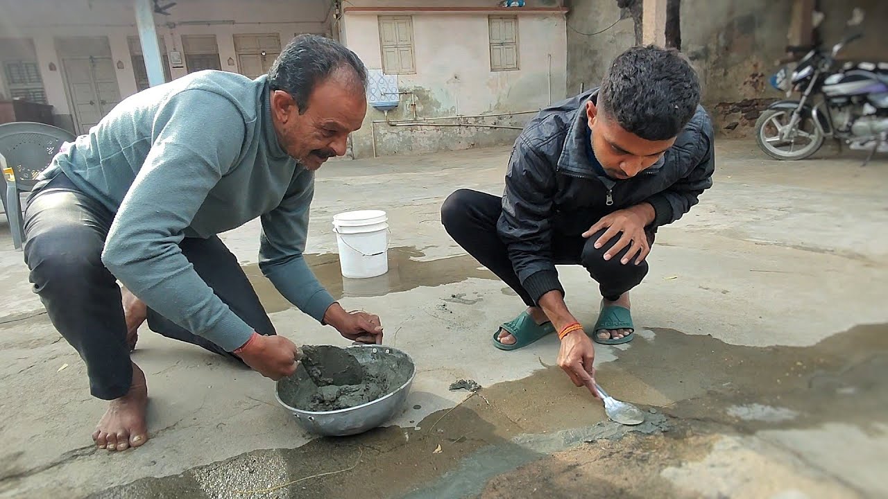 કડિયા બની ગયા 👷