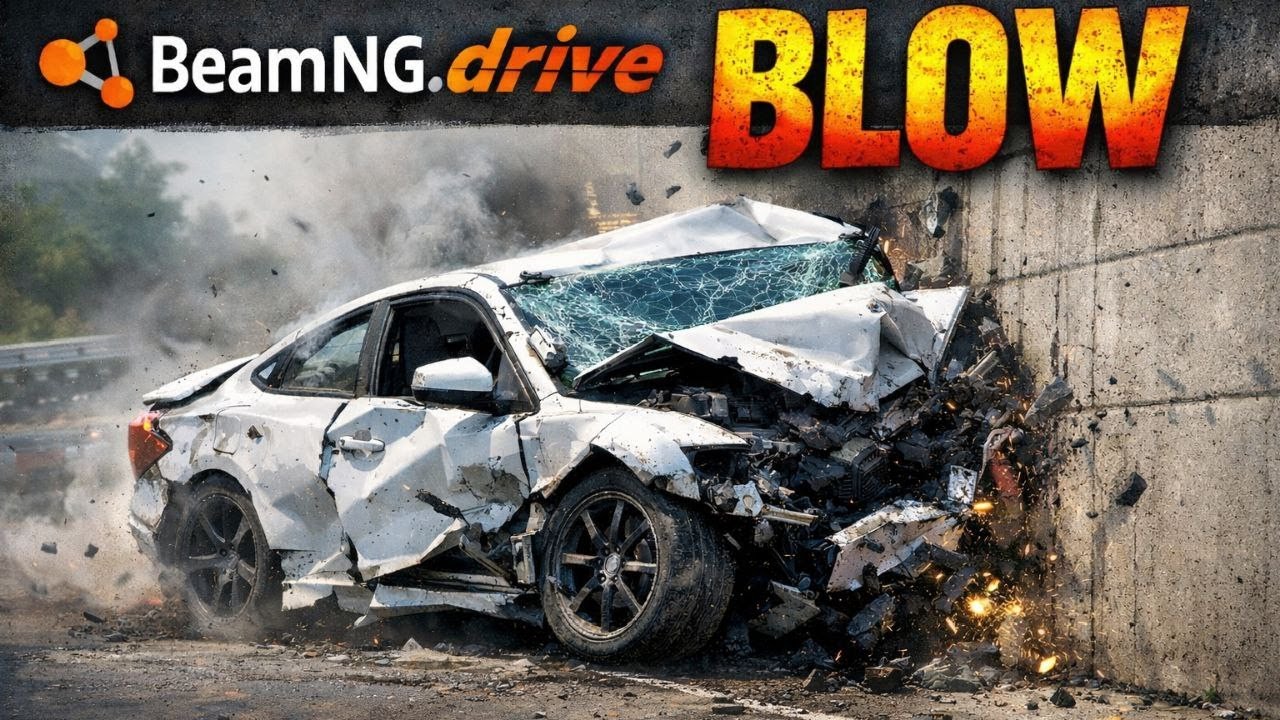 BeamNG.Drive Blow 😳😳👍🫣 
