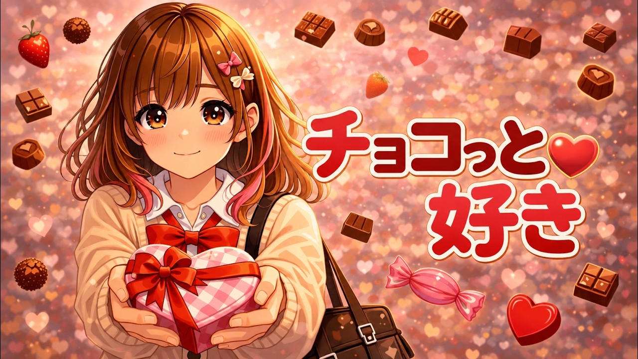 【AIオリジナル曲】チョコっと好き　#バレンタイン