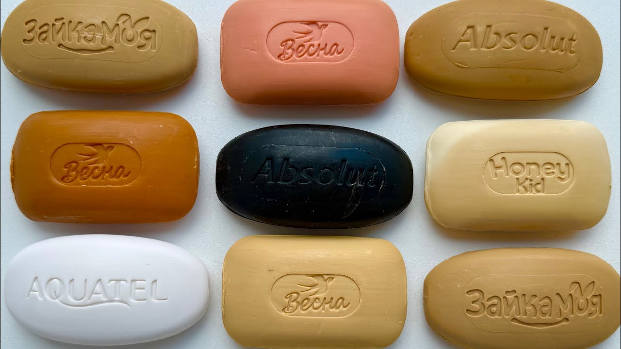 ASMR CUTTING 🧼DRY SOAP ASMR SOUNDS 🧼 RELAX 