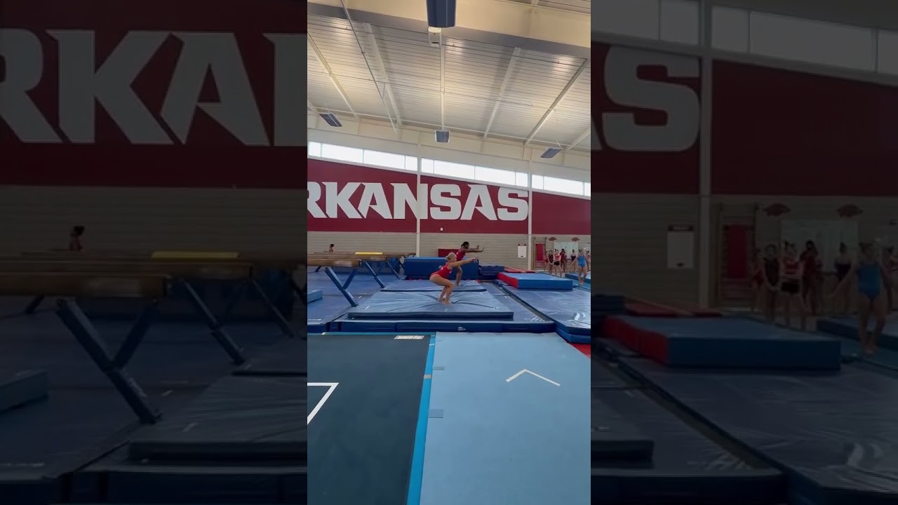 Stuck dismounts with my bestie! 