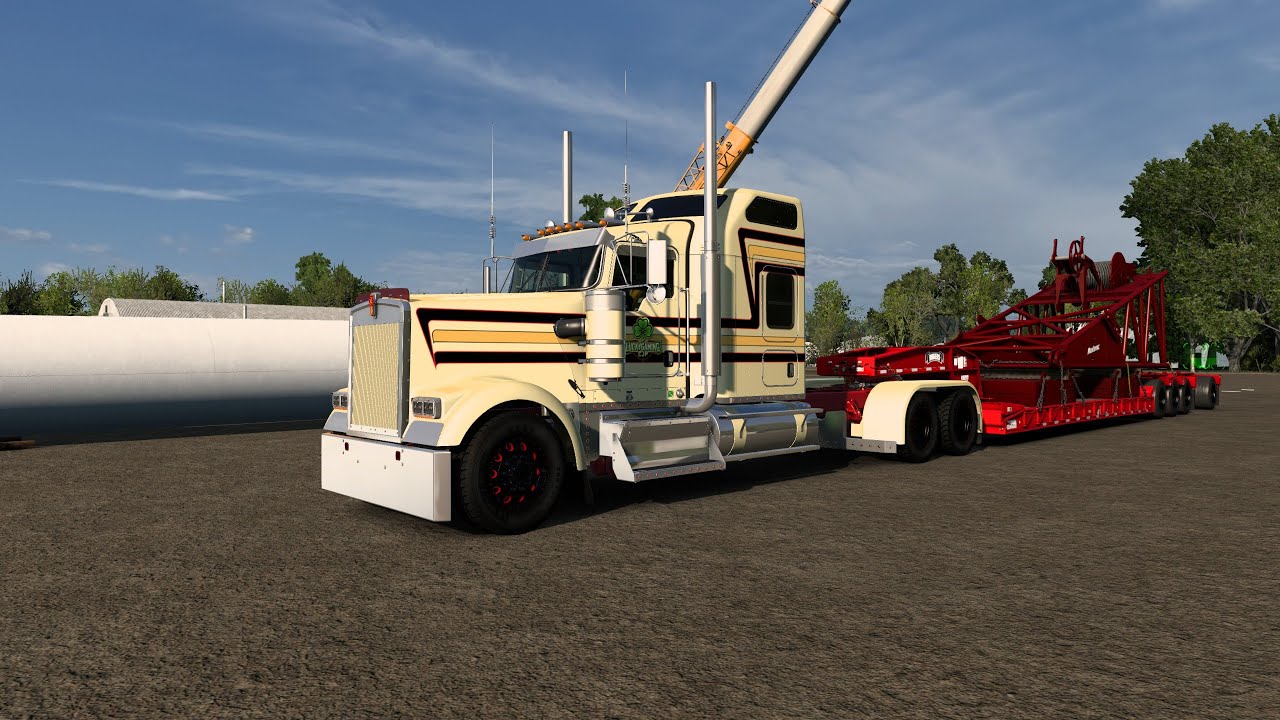 🚛 LIVE American Truck Simulator – Double Lowboy Action ~ 
