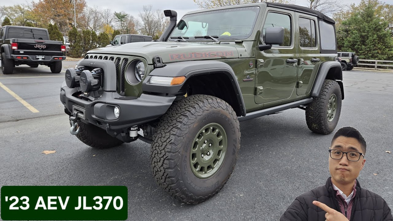 SOLD --- An Absolute OFFROAD BEAST! 2023 Wrangler Rubicon (AEV JL370)