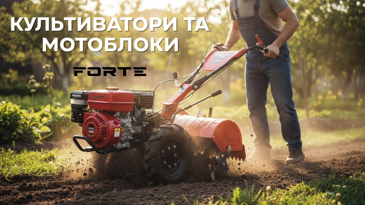FORTE: мотоблоки й культиватори для городу та господарства! #forte #мотоблок #культиватор