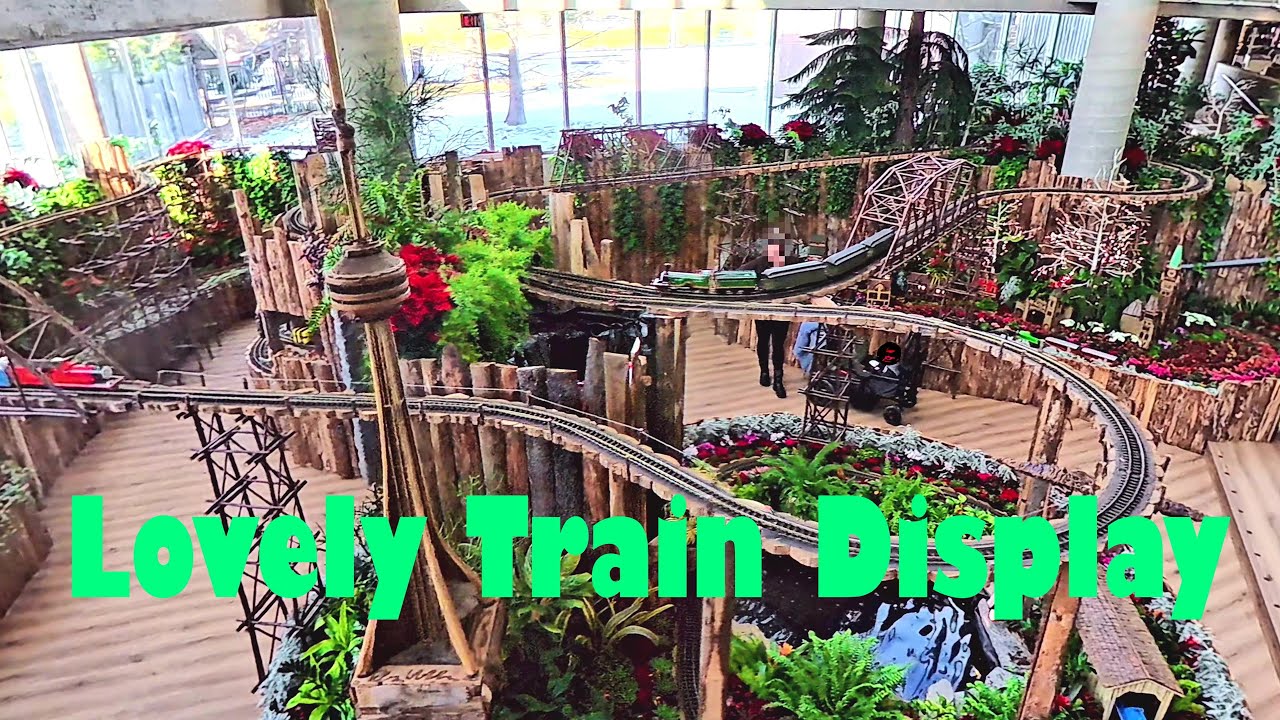 Botanical Train Display