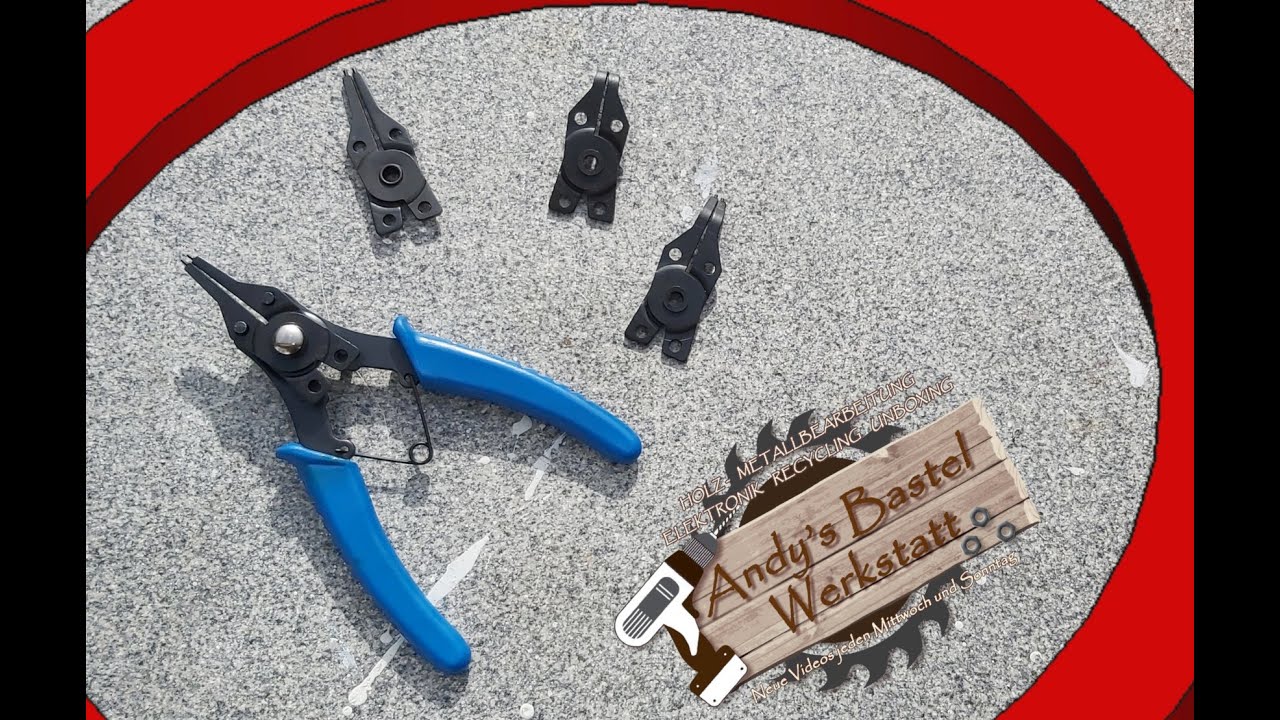 6 in 1 Sprengringzange  &mdash; TOP oder FLOP? | Andy&rsquo;s Bastel Werkstatt