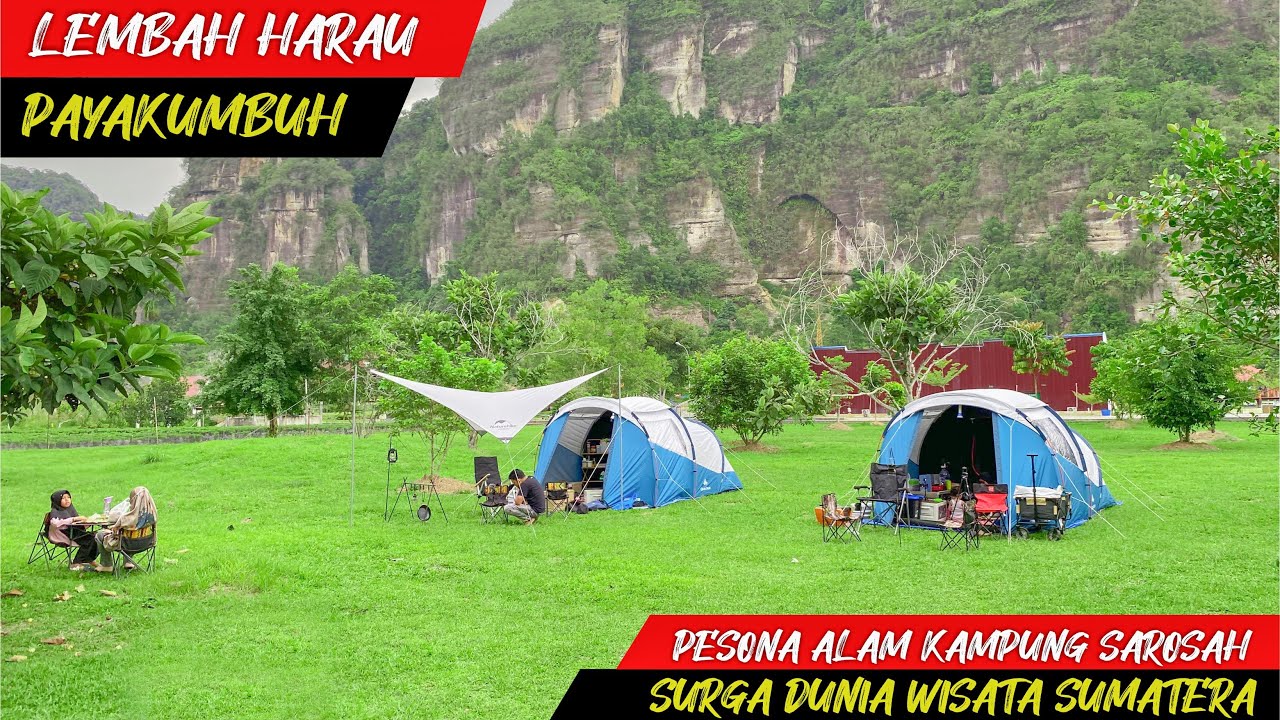 Dijepit ‼️Tebing Tebing Tinggi Ketika Camping Dilembah Harau