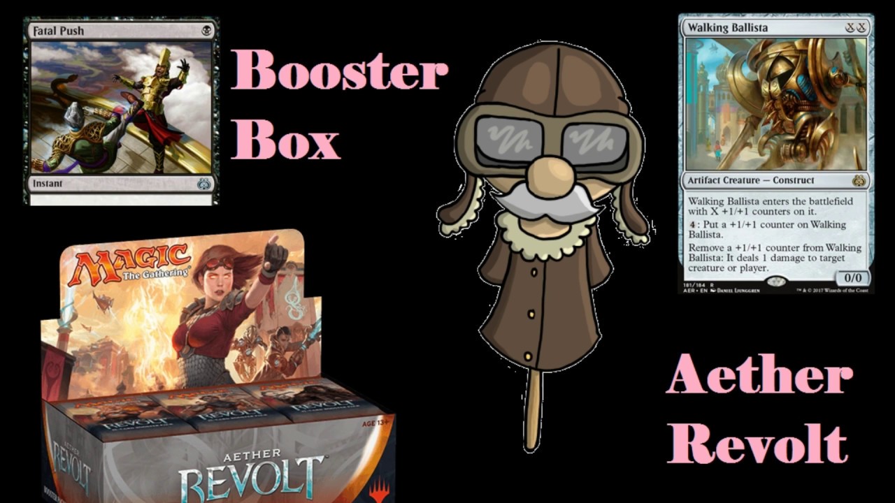 Aether Revolt booster box + buy a box boosters