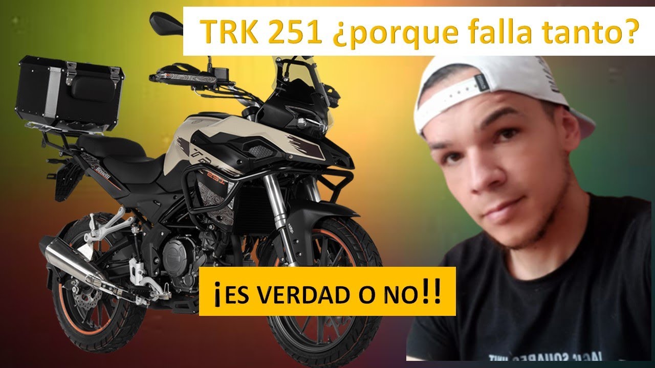 Benelli TRK 251 La VERDAD Fallas soluciones durabilidad 2023