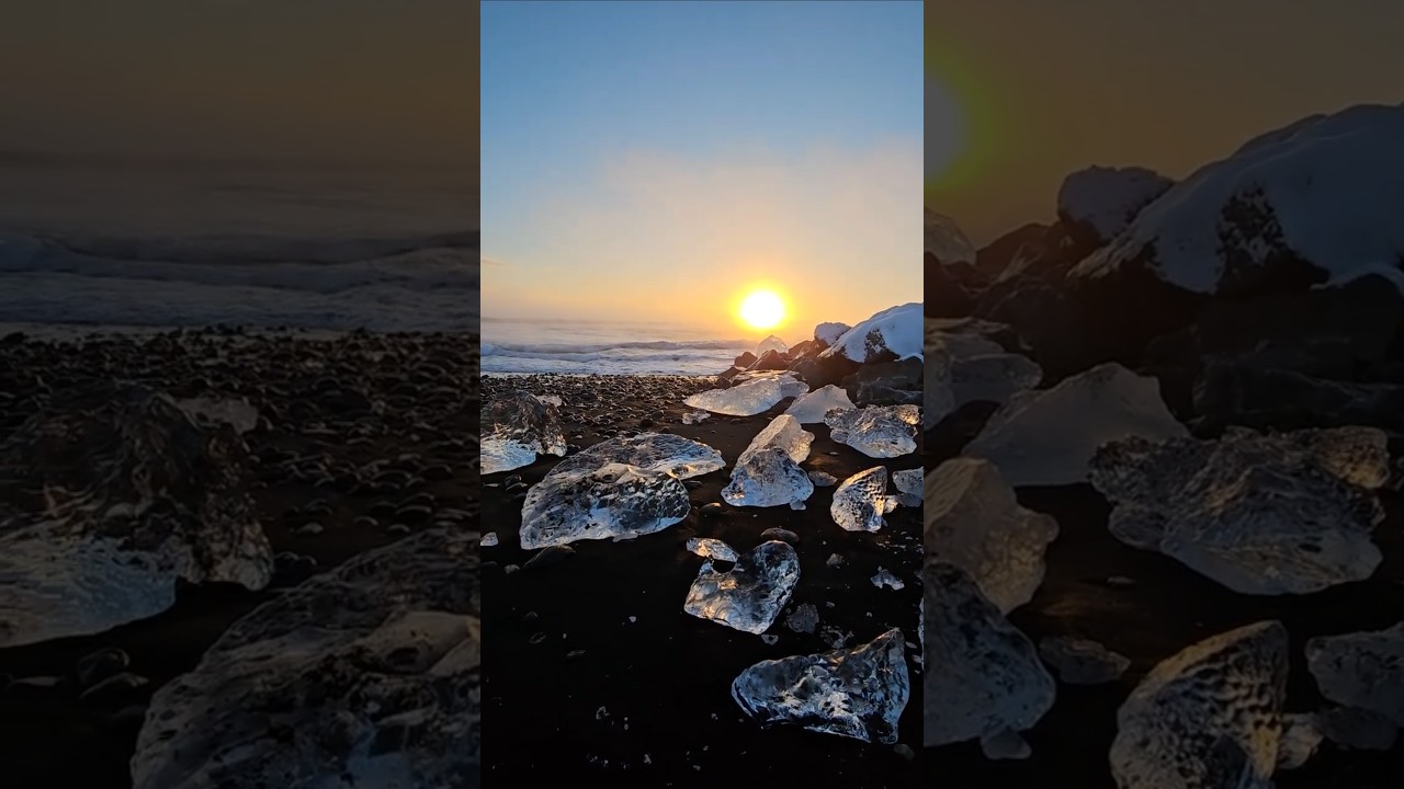 Chasing Icebergs at Diamond Beach