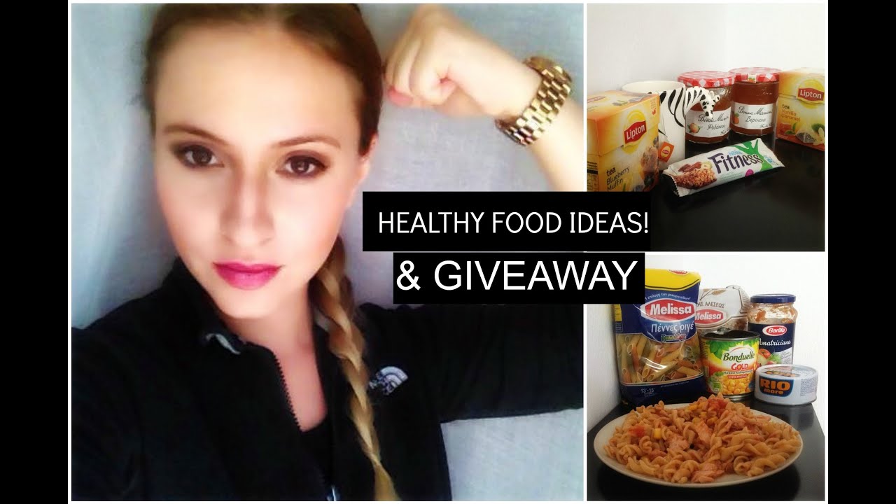 HEALTHY FOOD IDEAS!BREAKFAST,LUNCH,DINNER & GIVEAWAY | artemis samara