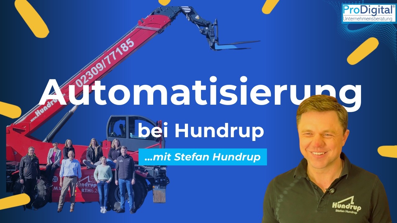 Automatisierung bei Hundrup – Geschäftsführer berichtet aus der Praxis