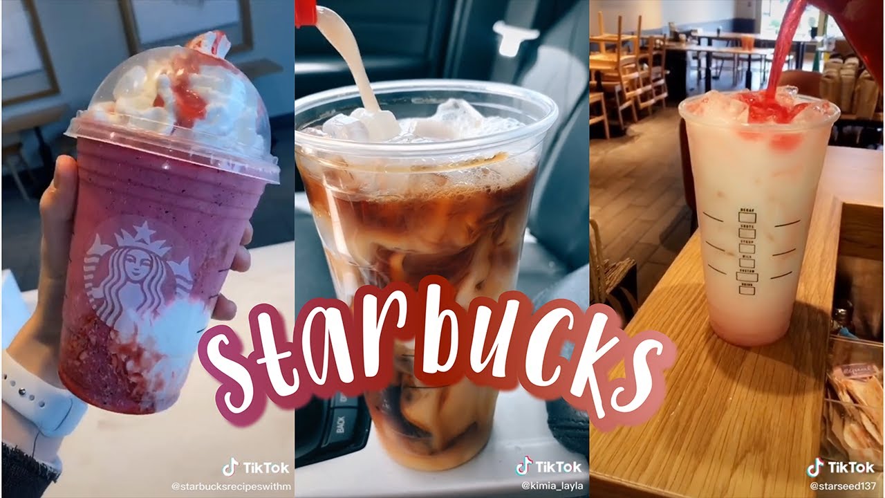 Starbucks Drinks🍹🧊 | Подборка Tiky Toky