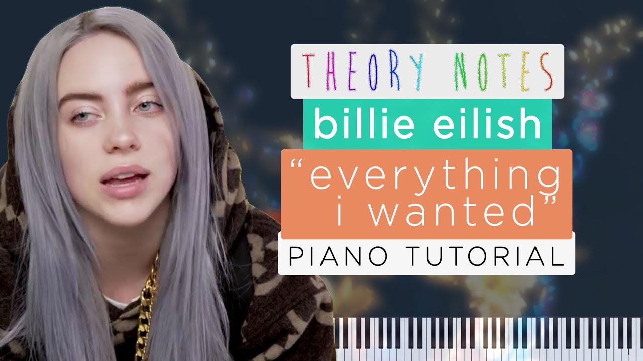 How to Play Billie Eilish - everything i wanted | Theory Notes Piano Tutorial