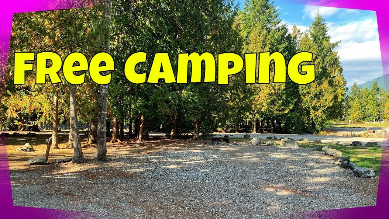 Free Camping at Kulshan Campground on Baker Lake in WA
