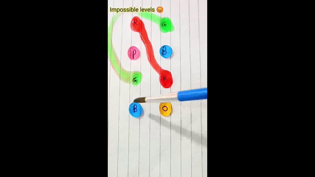 Color Connecting Challenge: Try not to cross the lines! ✍️