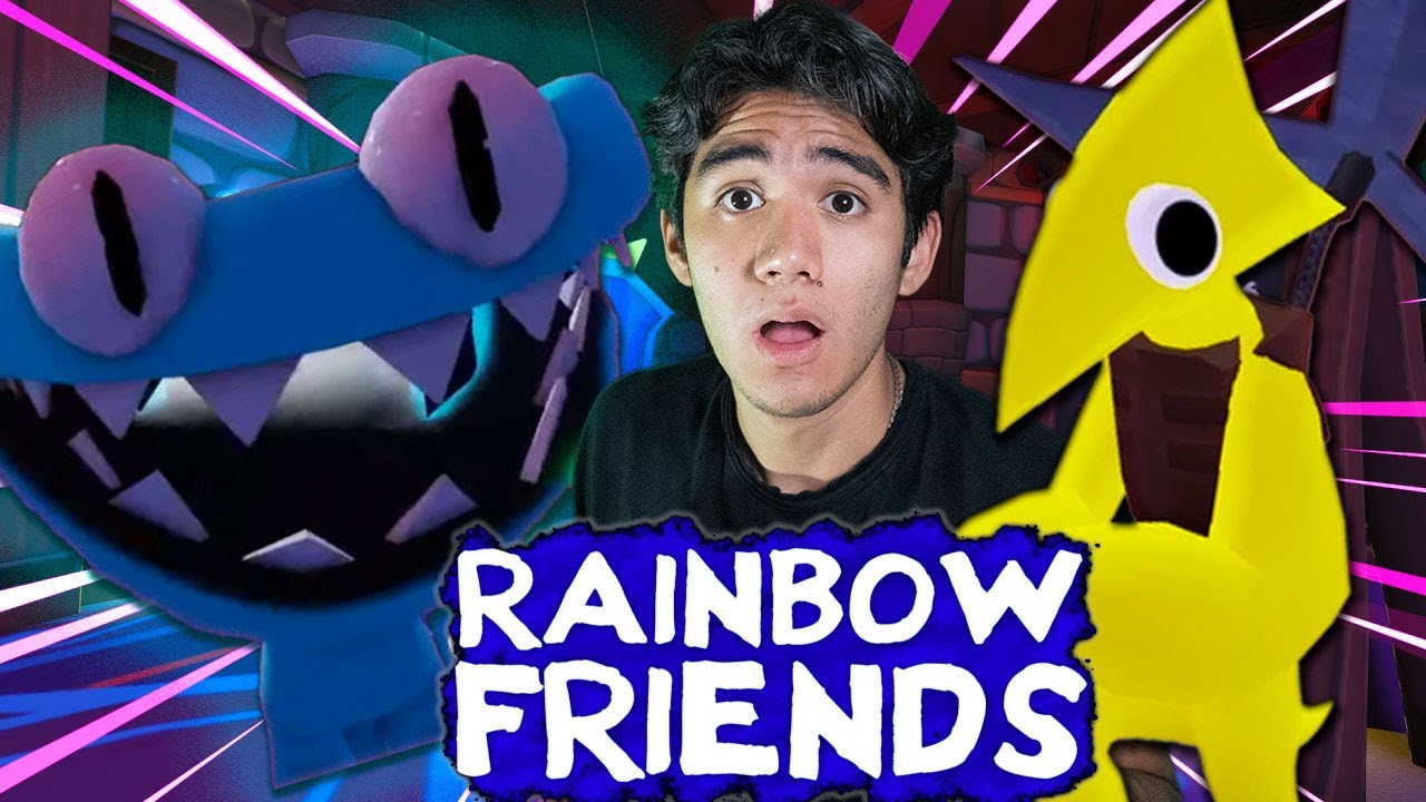 NECESITO SALIR DEL PARQUE DE DIVERSIONES😱😱 - RAINBOW FRIENDS 2!!! - Changoplay