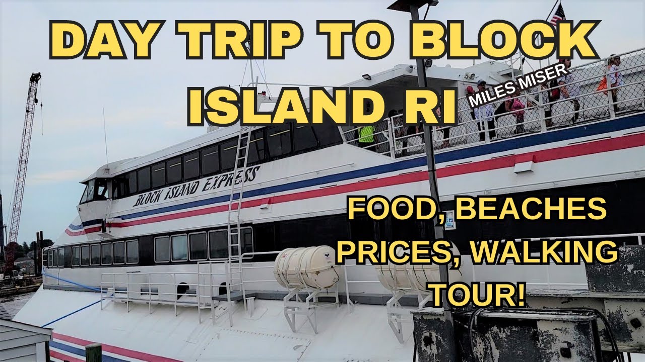 Day Trip to Block Island - Ferry Ride Costs, Amenities, & Crescent Beach Exploration!