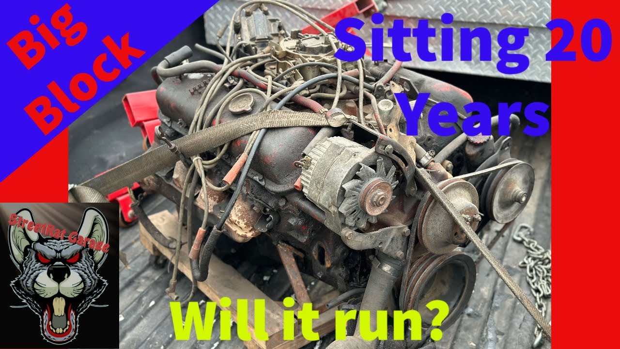 Big block chevy 454 that has been sitting 20 years under a bench, will it run?