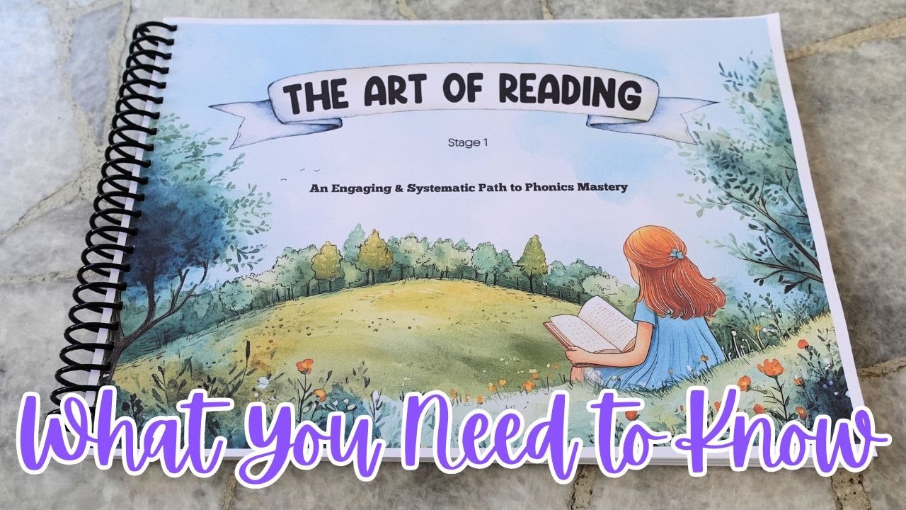 Homeschool Phonics Curriculum for Kindergarten | *DETAILED LOOK INSIDE* The Art of Reading Stage 1