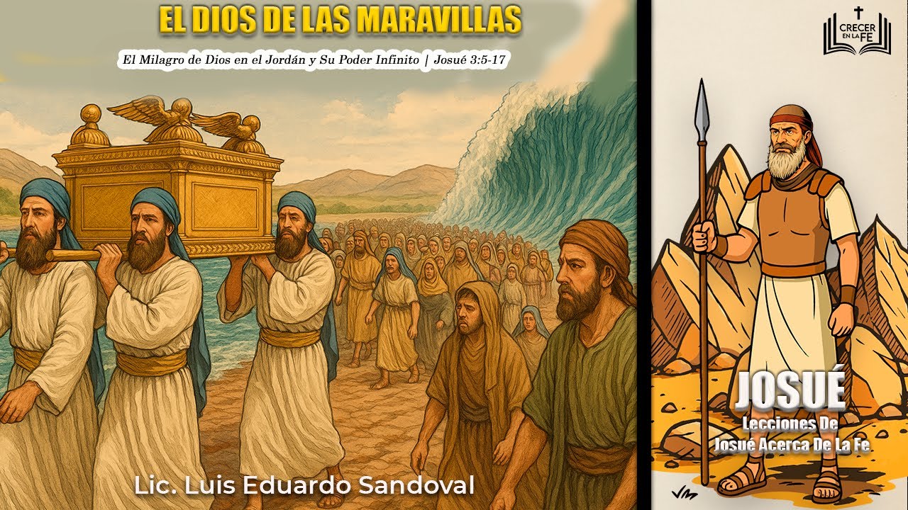 El Dios De Las Maravillas. El Milagro de Dios en el Jord&aacute;n y Su Poder Infinito | Josu&eacute; 3:5-17