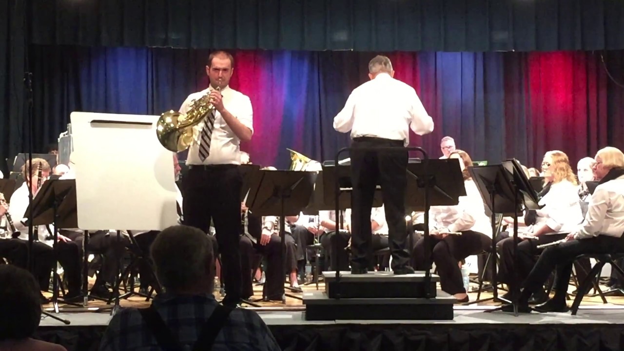 Morceau de Concert/Concertpiece (for French horn & Band) by Camille Saint-Saëns