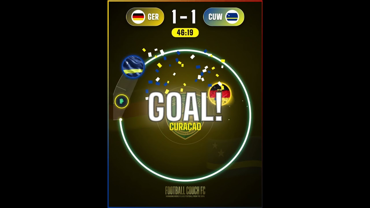 Germany 🇩🇪 vs 🇨🇼 Cura&ccedil;ao - FIFA WorldCup 2026