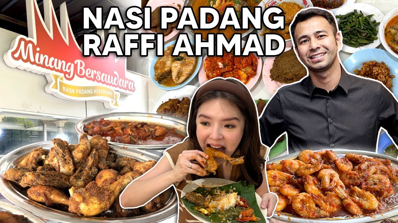 NASI PADANG RAFFI AHMAD RASANYA AGAK LAEN, SEENAK APA SIH ??