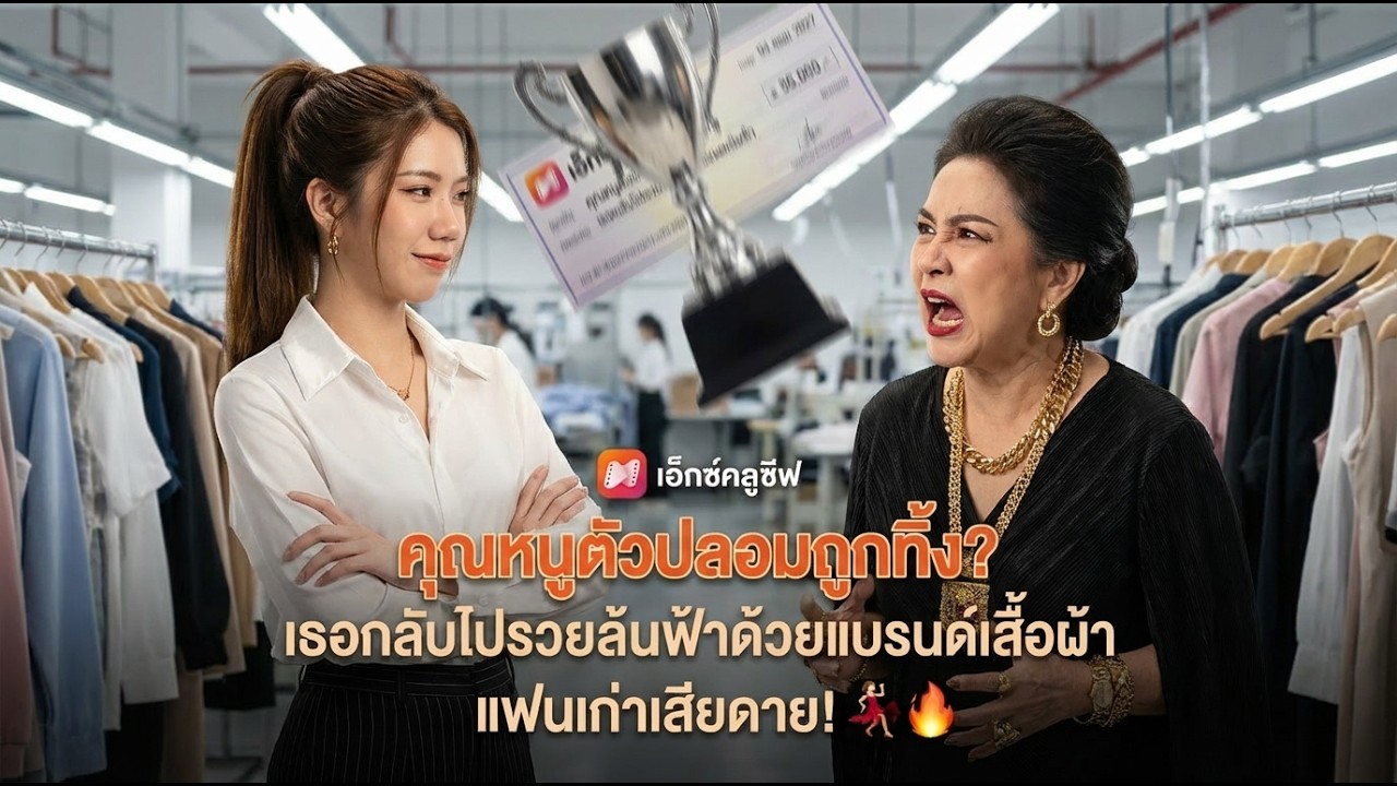 คุณหนูตัวปลอมถูกทิ้ง? เธอกลับไปรวยล้นฟ้าด้วยแบรนด์เสื้อผ้า แฟนเก่าเสียดาย!