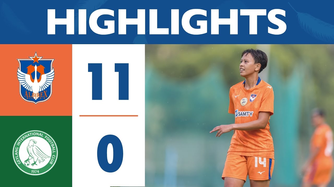 Albirex Niigata FC (S)11-0 Geylang International FC | 2023 Deloitte Woman's Premier League