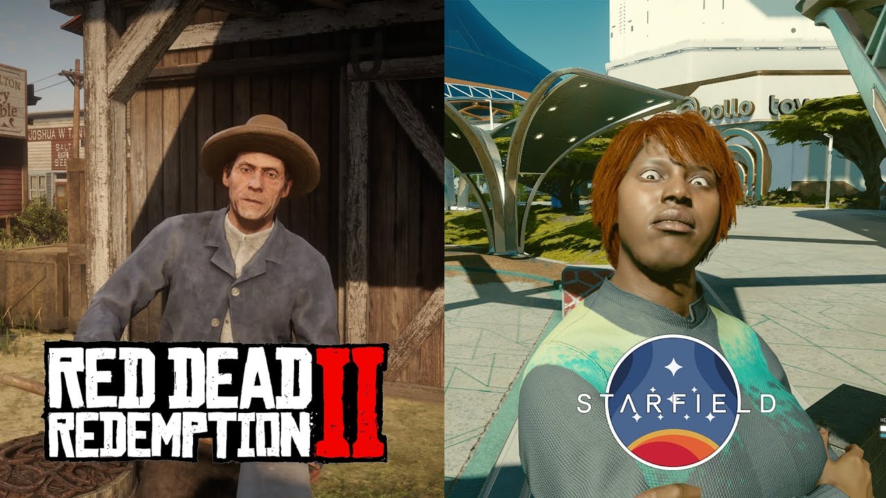 Is gaming evolving, just backwards? RDR2 vs Starfield - Ultimate NPCs comparison