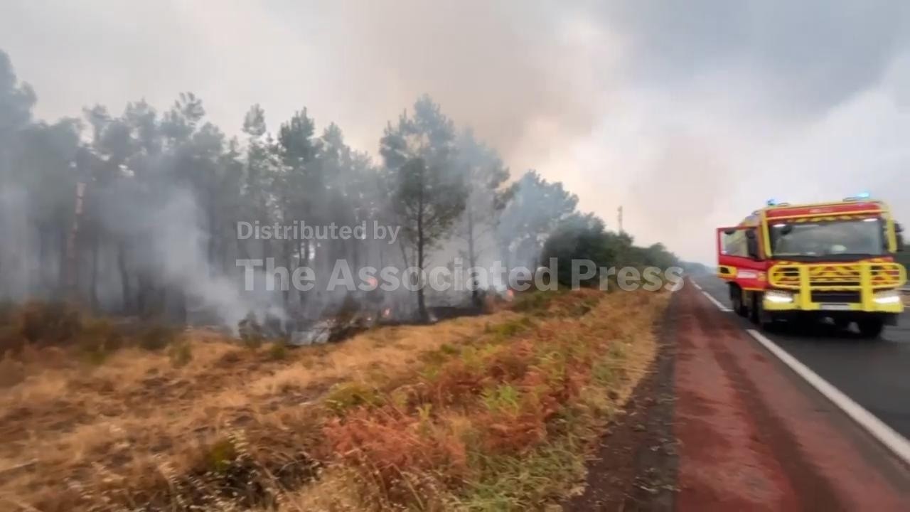 Firefighters still putting out smaller fires as French authorities evacuate some Bordeaux suburbs