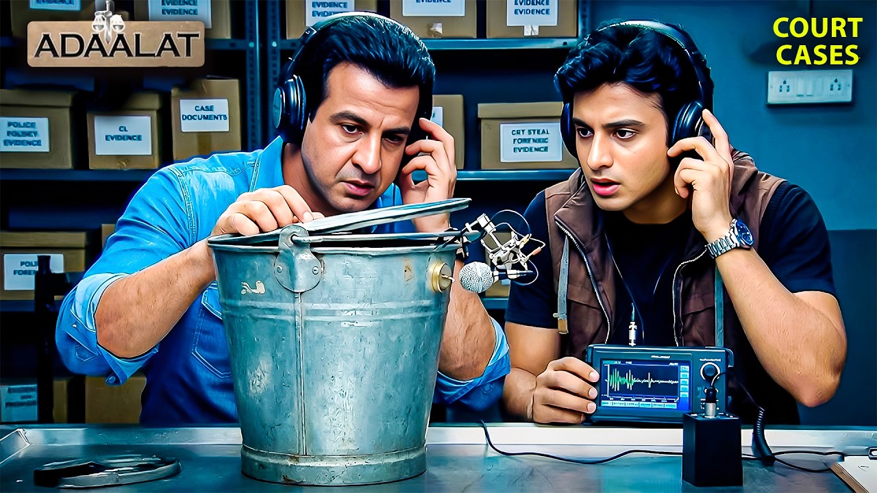 स्टील बाल्टी से आई अनजानी आवाज़ – KD Pathak की जाँच | Aadalat | Courtroom Drama | Hindi Serial
