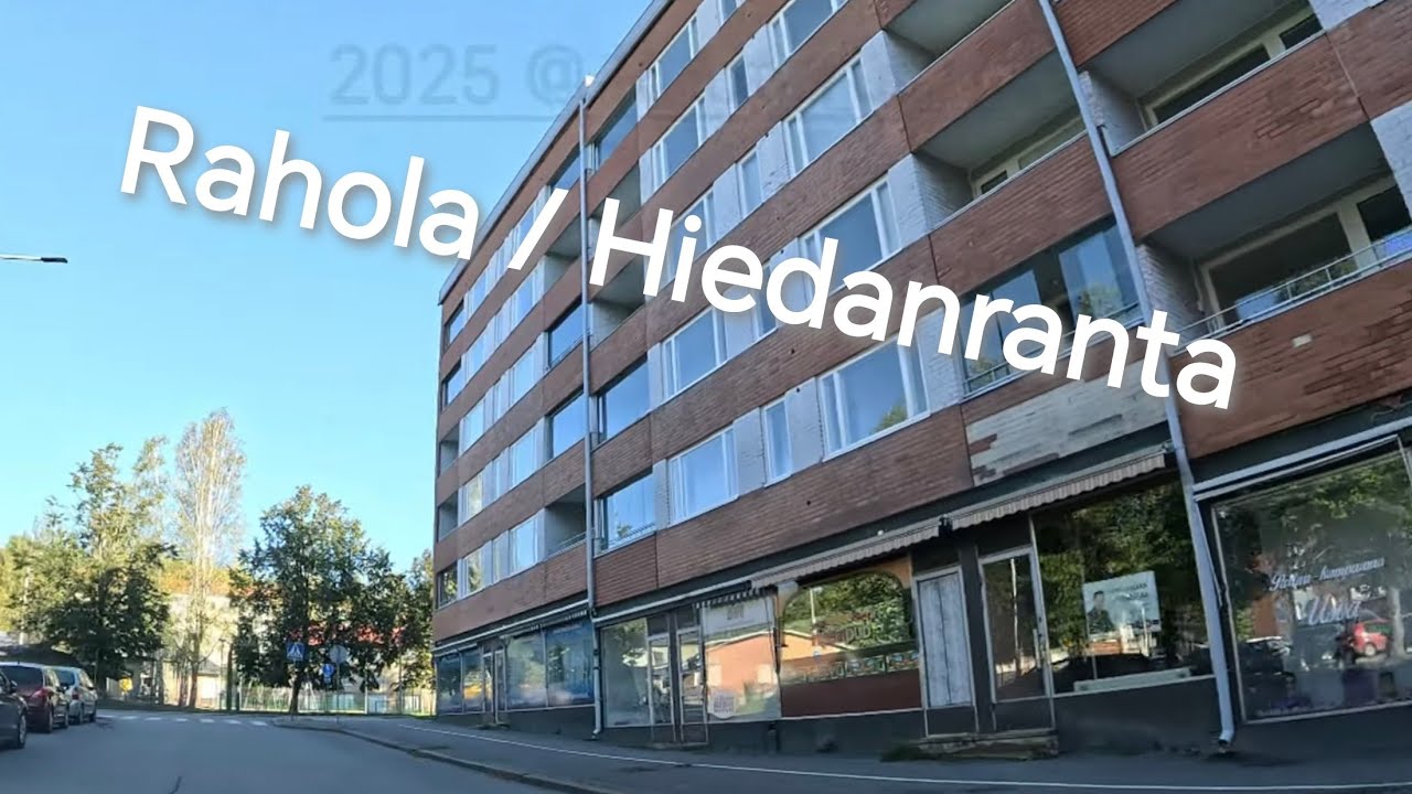 📍 Driving in Finland - Rahola / Hiedanranta