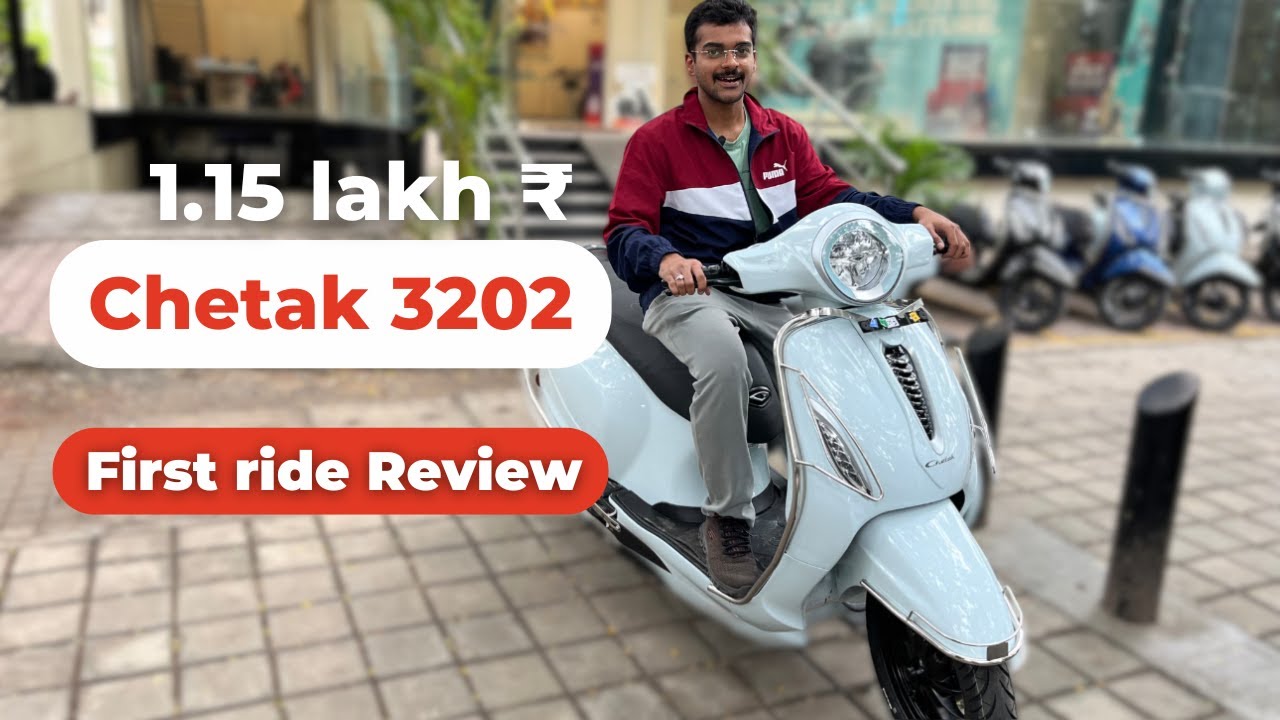 Chetak 3202 First Ride: Tech Pack, Pricing, Warranty & Our Honest Impressions