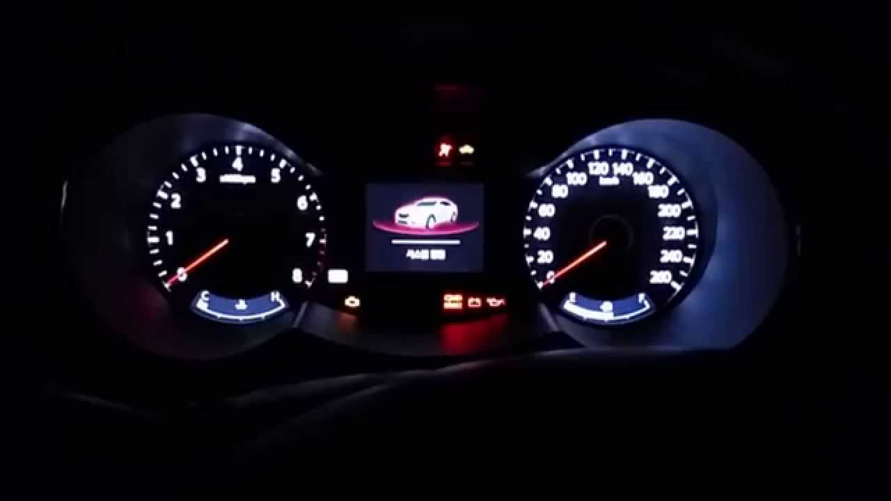기아 K7 슈퍼비전 계기판 KIA K7(Cadenza) Super vision Cluster display