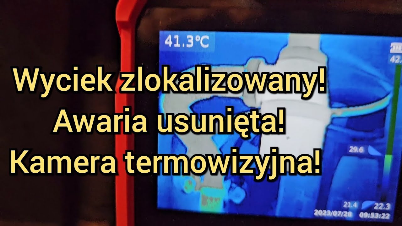 Lokalizacja wycieku wody! Kamera termowizyjna UNI-T! Jak szybko zlokalizować i usunąć wyciek?! 🫵