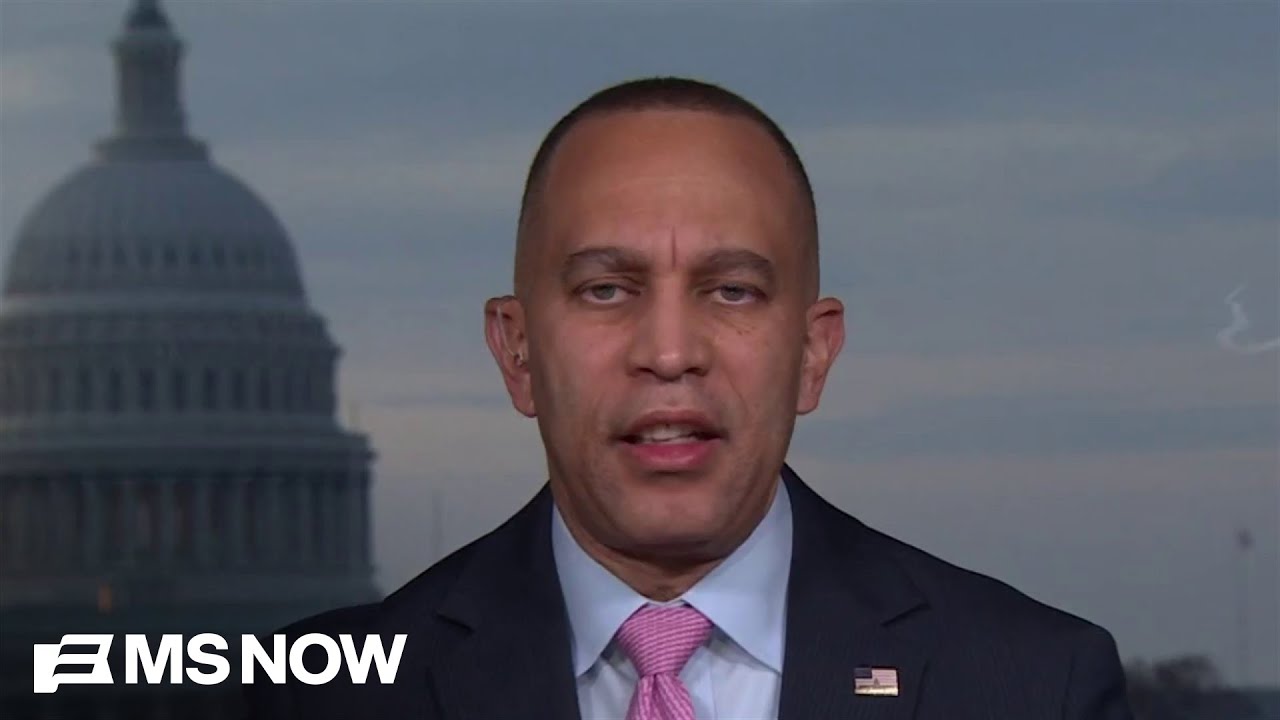 Leader Jeffries slams Trump, GOP for having 'zero interest' in bringing down costs