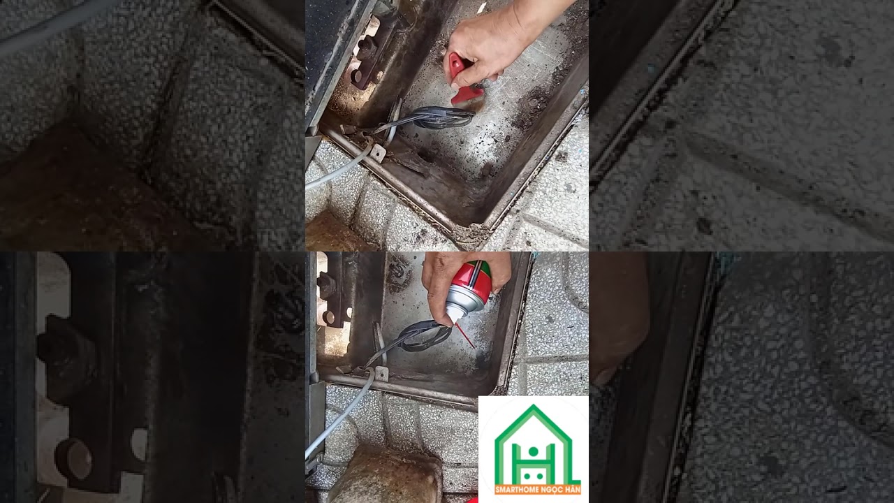 HƯỚNG DẪN BẢO TRÌ MOTOR CỔNG TỰ ĐỘNG ÂM SÀN