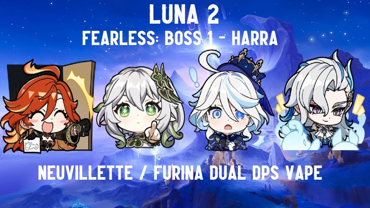 Neuvillette Vape - 12.5 Cost - Luna 2 - Fearless Frostnight Herra