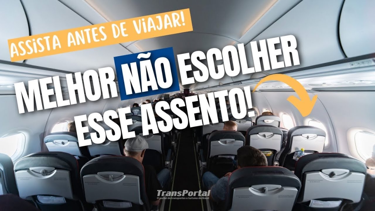 QUAL MELHOR ASSENTO DO AVI&Atilde;O? DICAS IMPERD&Iacute;VEIS PARA VOC&Ecirc; VIAJAR MELHOR!