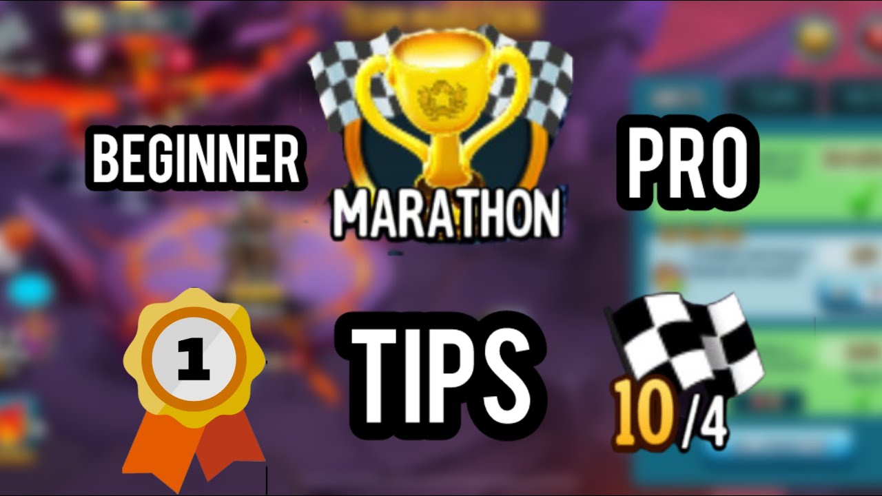 Monster legends team marathon tips