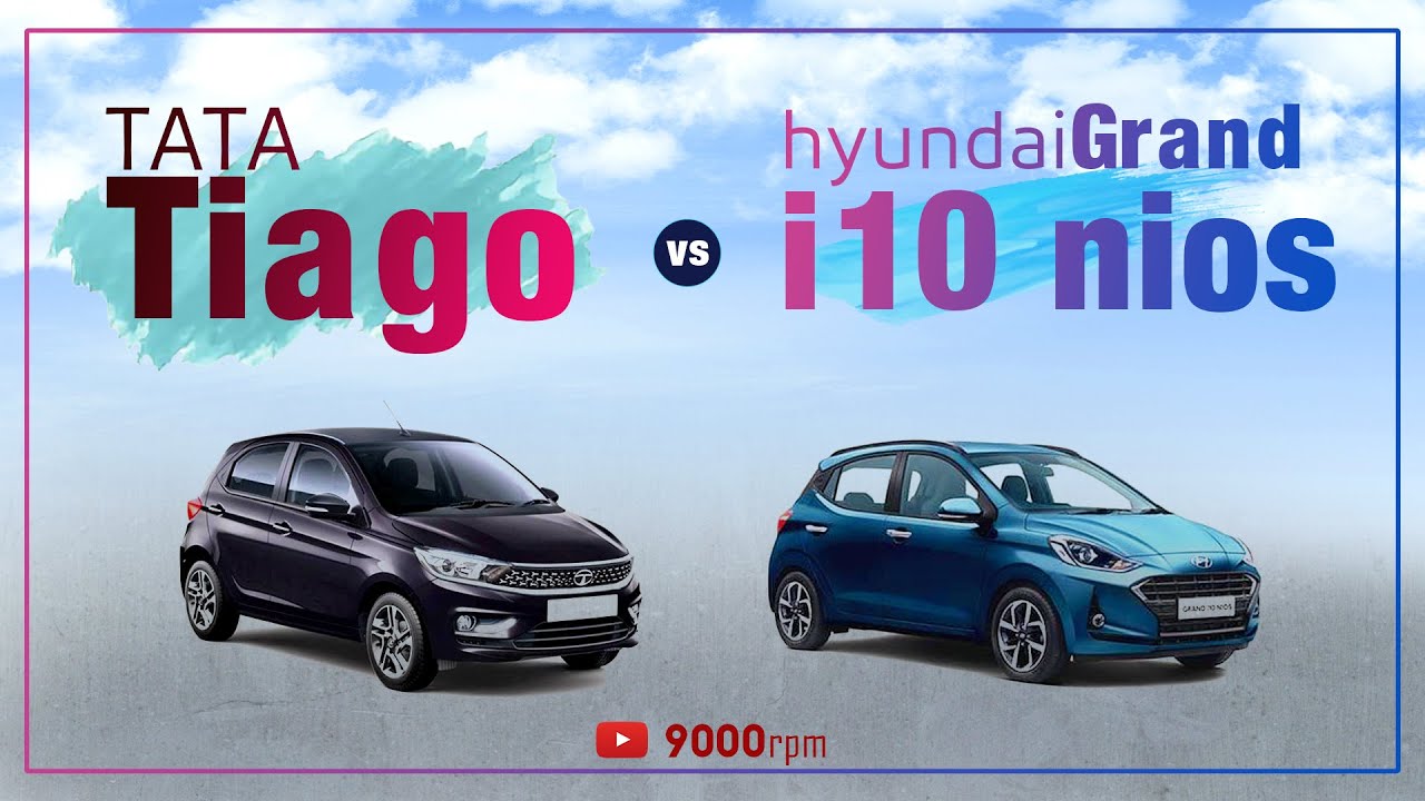Tata Tiago Vs Hyundai Grand i10 Nios 2022 | Nios Vs Tiago | Tiago Vs Nios Comparison Review