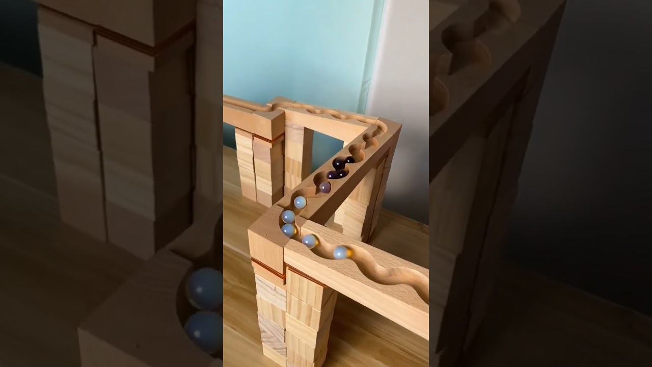 Wooden track pinball is not only a game, but also an art
