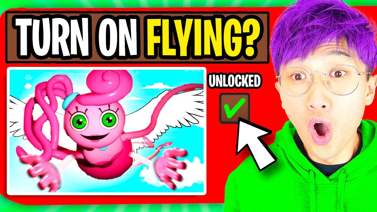 POPPY PLAYTIME CHAPTER 2 BUT WE CAN FLY!? (CRAZY SECRETS REVEALED!)